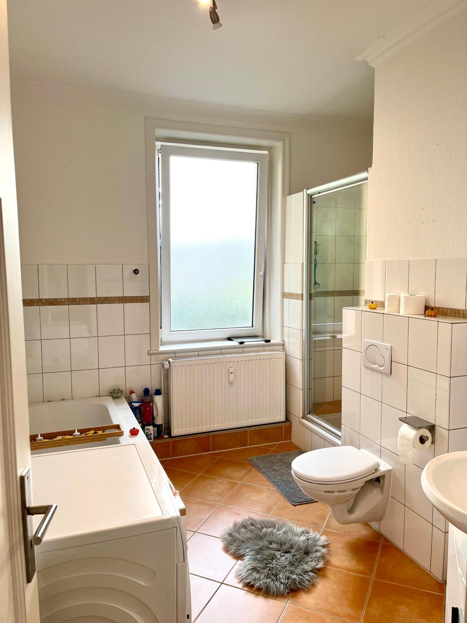 Doppelzimmer Mit Terrasse In Privatem Zuhause Lübeck Kültér fotó
